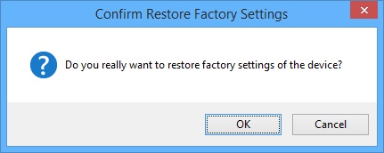 Restore Factory