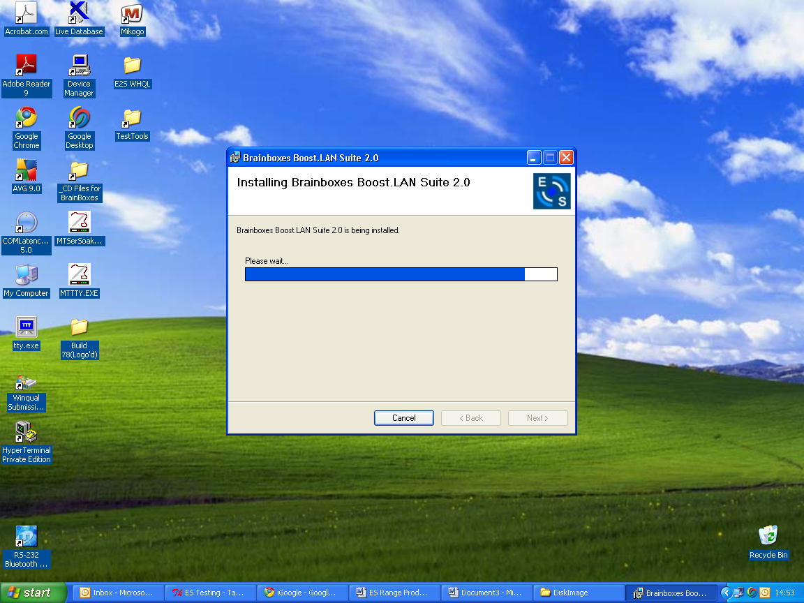 Boost.LAN Install Wizard Welcome