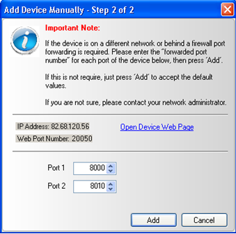 Boost.LAN Port Forwarding