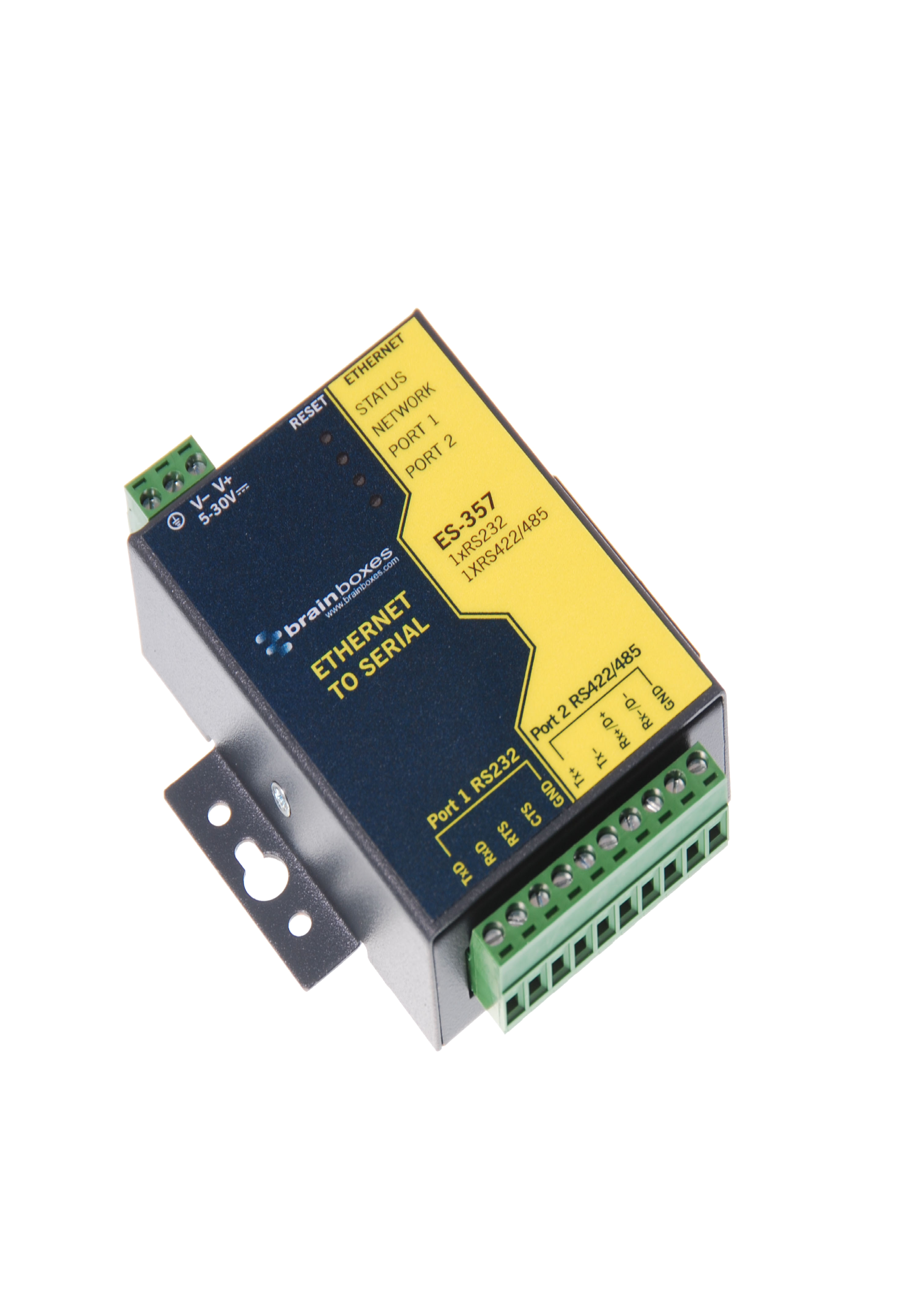 ES 1 and 2 Port Device - Front View