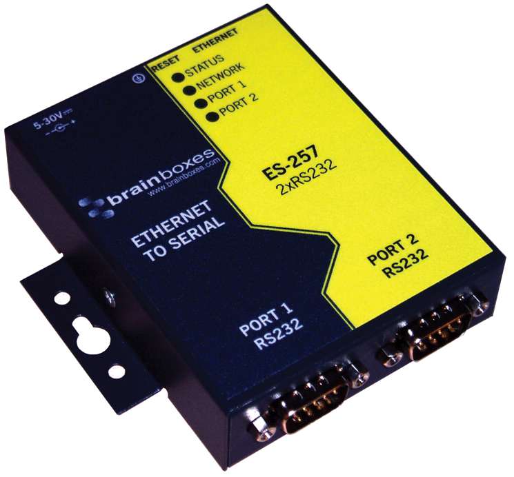 ES 1 and 2 Port Device - Rear View
