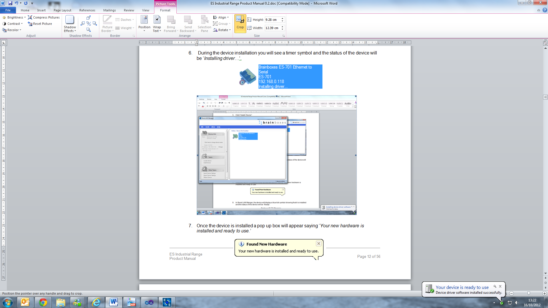 Boost.LAN Manager Hardware Ready Notification