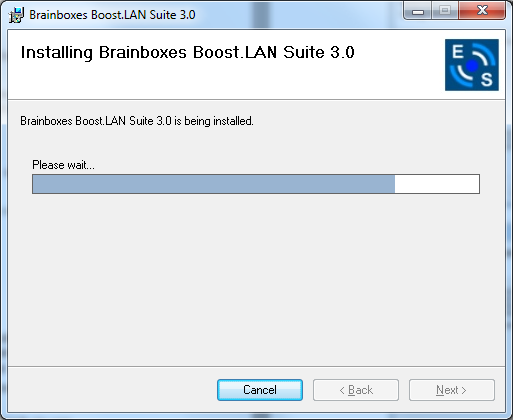 Boost.LAN Install Wizard Step 5