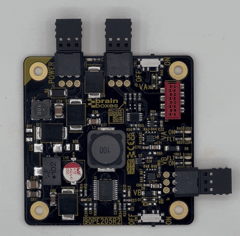 PE-205 stacking feature with PE-215