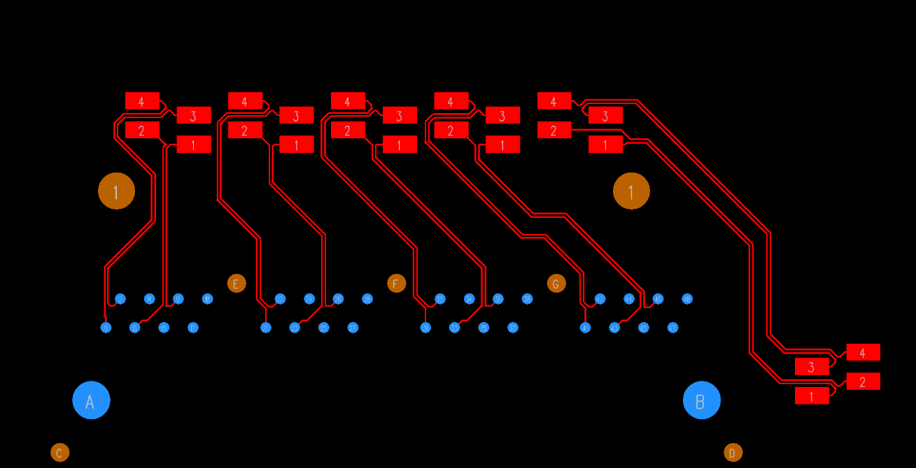 PE-405 Evaluation Board Routing