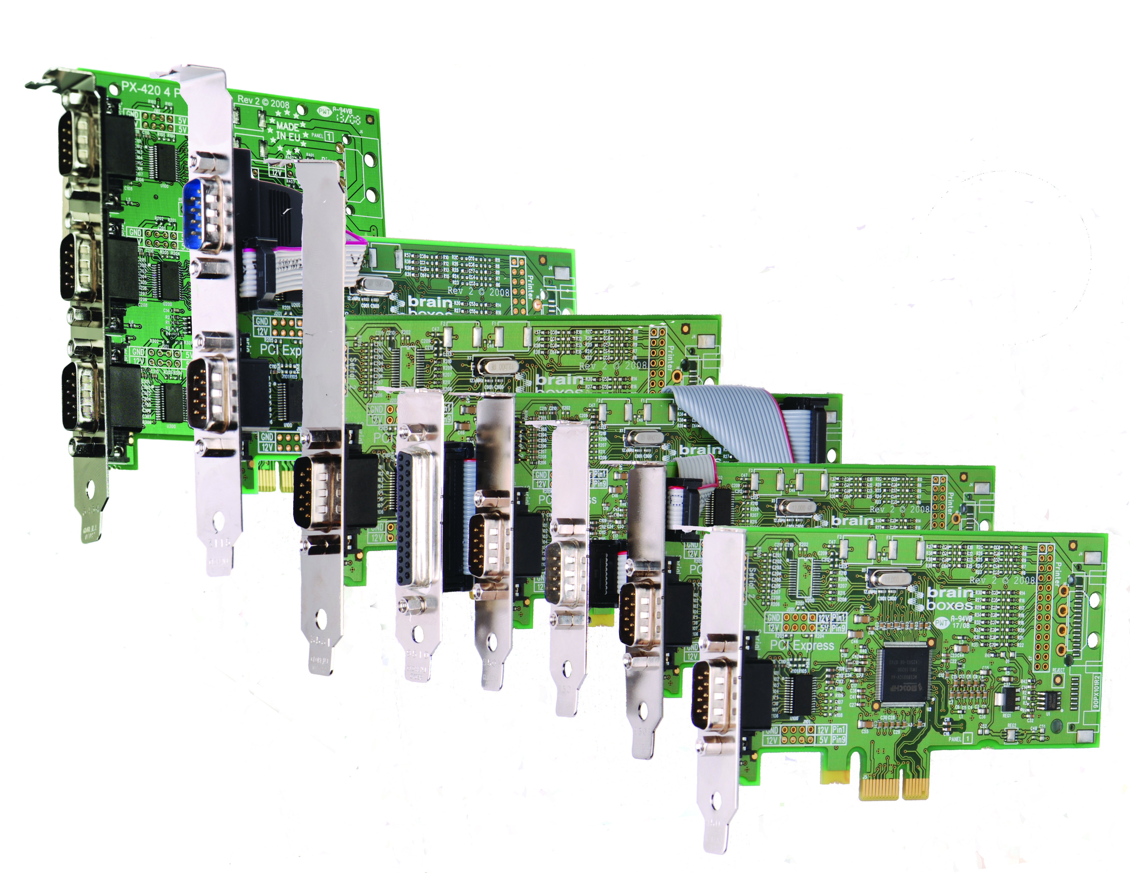 Brainboxes PX PCI Express Serial Card