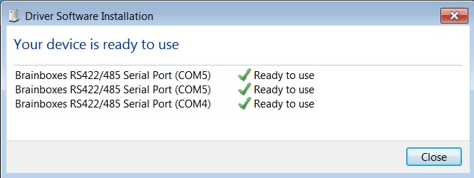 Windows 7 Ports Installed