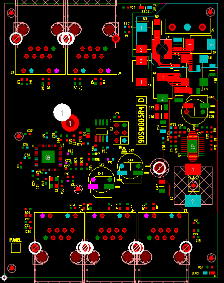 SW-005 Rev 4D PCB layout