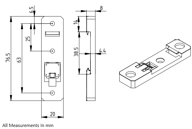 SW 16 Port DIN Rail Mounted