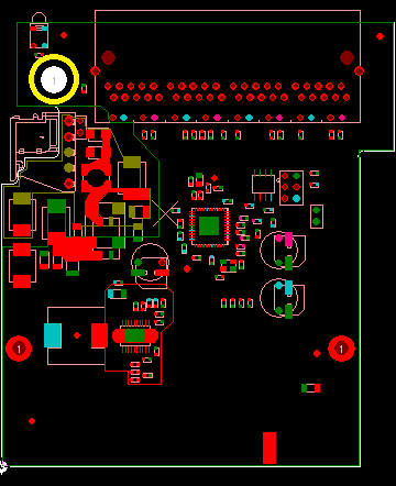 SW-504 Rev 4B PCB layout
