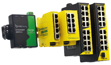 SW range industrial Ethernet switch lineup