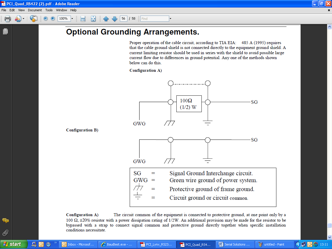 Grounding Configuration Options