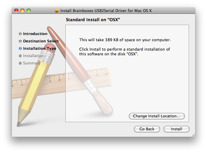 Mac Installer Install Button