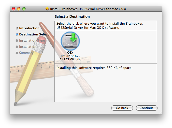 Mac Installer Select Disk