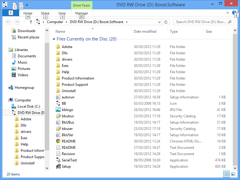 VX Windows 8 Setup File Location