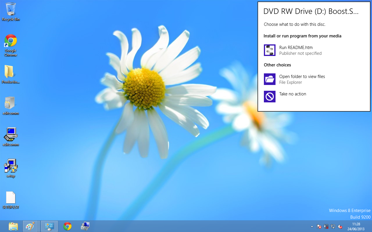 VX Windows 8 View Folder Option